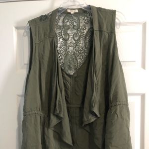 Olive Color Vest
